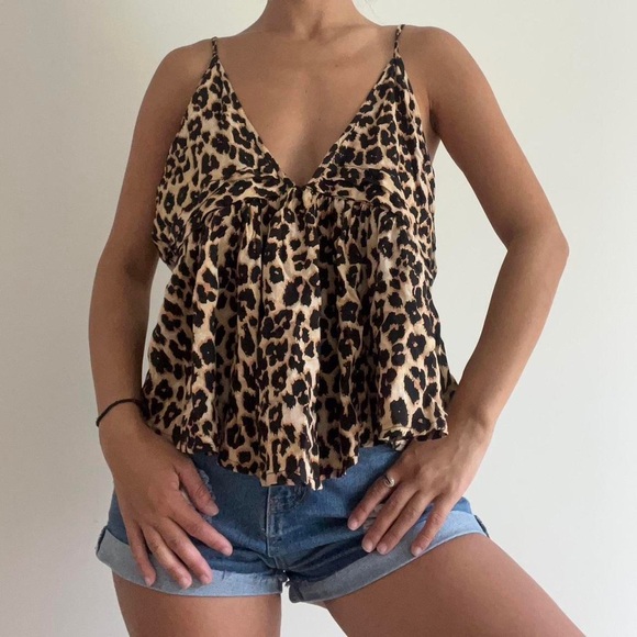 Vintage Havana Tops - Vintage Havana Cheetah print tank top